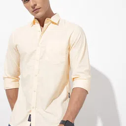 The Roadster Lifestyle Co. Solid Cotton Regular Fit Shirt-picture-33