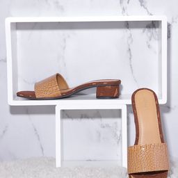 CORSICA Animal Textured Block Heels-picture-31