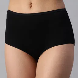 Marks & Spencer Women Black Solid Hipster Briefs-picture-15