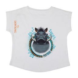 Disney by Wear Your Mind Girls White Printed Top-picture-1