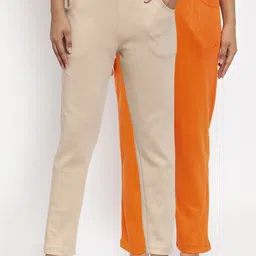 TAG 7 Women Pack of 2 Solid Leggings-image-15