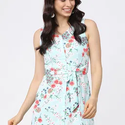 Tokyo Talkies Floral Print A-Line Midi Dress-picture-27