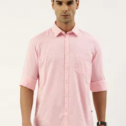 Parx Men Pure Cotton Slim Fit Opaque Casual Shirt-picture-30