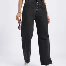 glitchez Women Mid-Rise Balloon Fit Jeans-image-88