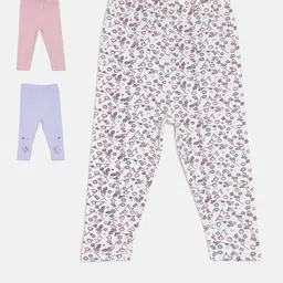 MINI KLUB Girls Pack of 3 Ankle-Length Leggings-picture-10