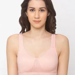 Candyskin Pink Solid Non-Wired Non Padded Everyday Bra CSB311Pink-picture-16