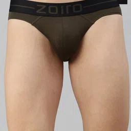 Zoiro Men Pack Of 2 4 Way Stretch Basic Briefs-picture-37