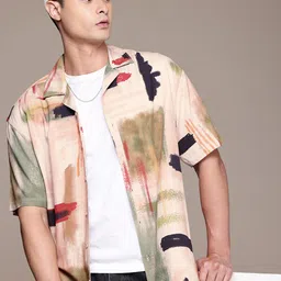 The Roadster Life Co. Opaque Printed Relaxed Fit Casual Shirt-picture-41