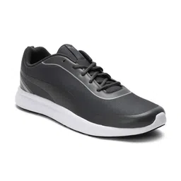 Puma Men Charcoal Grey Flipster Sneakers-image-25