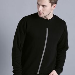 Kook N Keech Men Black Solid Sweatshirt-picture-13