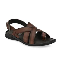 Hitz Men Brown Sandals-image-6