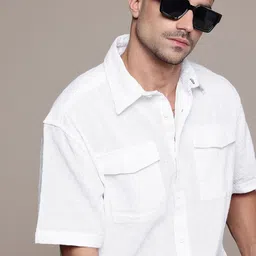 The Roadster Life Co. Men Opaque Pure Cotton Casual Shirt-picture-27