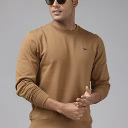 Park Avenue Sweatshirt with Brand Logo Detail-picture-24