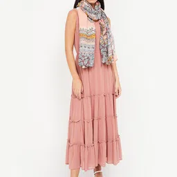 Ginger by Lifestyle Women Multicoloured Printed Stole-picture-43
