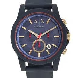 Armani Exchange Men Navy Blue Analogue Watch AX1335-picture-43