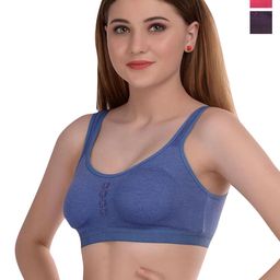 Samvar Multi Cotton Non-Wired Non Padded Minimizer Bra-picture-45