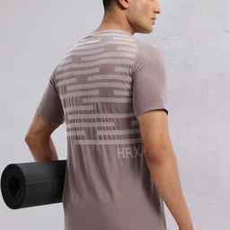 HRX by Hrithik Roshan Men Printed Rapid-Dry Yoga T-shirt-picture-17