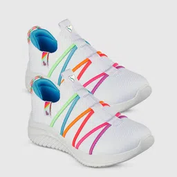 Skechers ULTRA FLEX 3.0 Girls Woven Design Casual Sneakers-picture-40