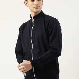 Sports52 wear Solid Long Sleeves Front-Open Sweatshirt-picture-27