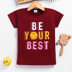 Here&Now X Game Begins Girls Typography Printed T-shirt-picture-37