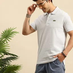 Mast & Harbour Short Sleeves Polo Collar T-shirt-picture-29
