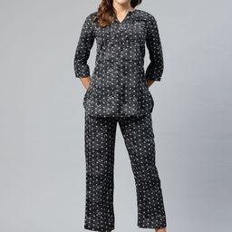 Cottinfab Printed Top With Trousers-picture-11