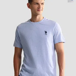 U.S. Polo Assn. Men Pack Of 2 Pure Cotton Lounge T-Shirts-picture-31