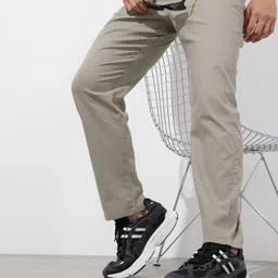 The Roadster Lifestyle Co. Men Relaxed Fit Trousers-picture-12