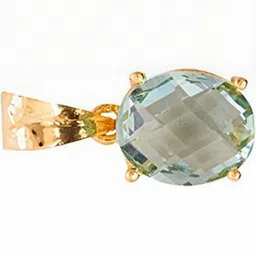RAVIOUR LIFESTYLE Stone Studded Gold Pleated pendant-picture-25