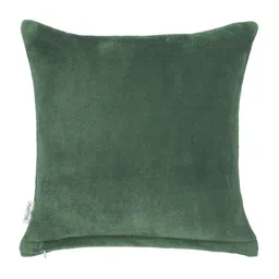KLOTTHE Green 5 Pieces Square Woolen Cushion Covers image 3