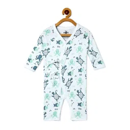 The Mom Store Kids Pack of 2 Organic Cotton Rompers image 4