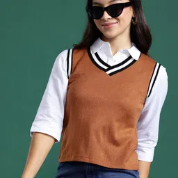 DressBerry Acrylic Sweater Vest image 2