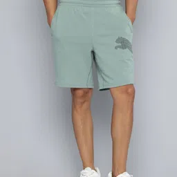 Puma Men Train All Day Big Brand Logo Printed Drycell 8" Knit Training Shorts image 2