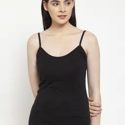 Friskers Women Pack Of 2 Solid Camisoles H-01-02-S image 3