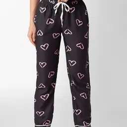 NOIRA Pack Of 2 Printed Straight-Leg Lounge Pants image 5