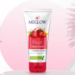 MEGLOW Fruit Face Wash for Refreshing Face - 70 g image 5