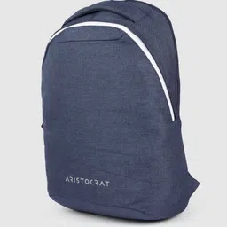 Aristocrat Unisex Navy Blue ZEAL Laptop Backpack image 4