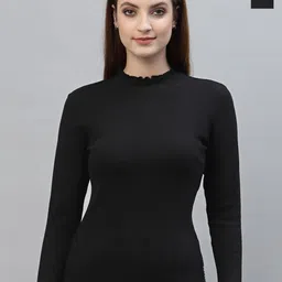 Friskers Pack Of 2 Black Organic Cotton Crop Top-picture-14