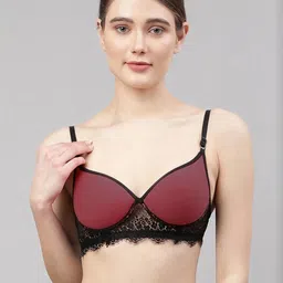 Samvar Multi Cotton Non-Wired Non Padded Minimizer Bra image 3