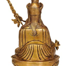 Exotic India Tibetan Buddhist Deity In Brass Showpiece image 2