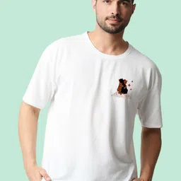 Wear Your Opinion Men Graphic Printed Round Neck Cotton Oversized T-shirt image 5