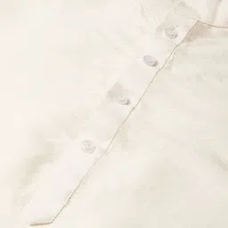 MAG Men Off-White & Black Solid Kurta with Dhoti Pants image 2