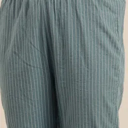 Vishudh Women Green Printed Kurta with Trousers image 4