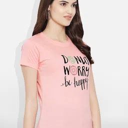 Fabflee Pack of 2 Typography Printed T-Shirt image 5