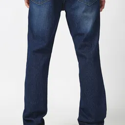 Bewakoof Men Regular Fit Mid-Rise Light Fade Jeans image 2