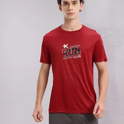 HRX by Hrithik Roshan Printed Rapid-Dry Running T-shirt image 5