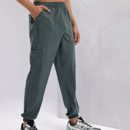 HRX by Hrithik Roshan Men Rapid-Dry Cargo Style Training Joggers image 2