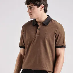 Calvin Klein Jeans Men Striped Polo Collar T-shirt image 2
