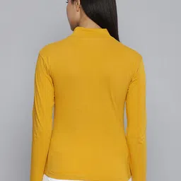 ether Solid Regular Fit Turtle Neck T-shirt image 3