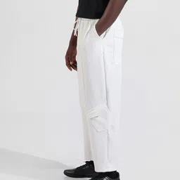 The Indian Garage Co Men Relaxed Fit Solid Jogger image 2